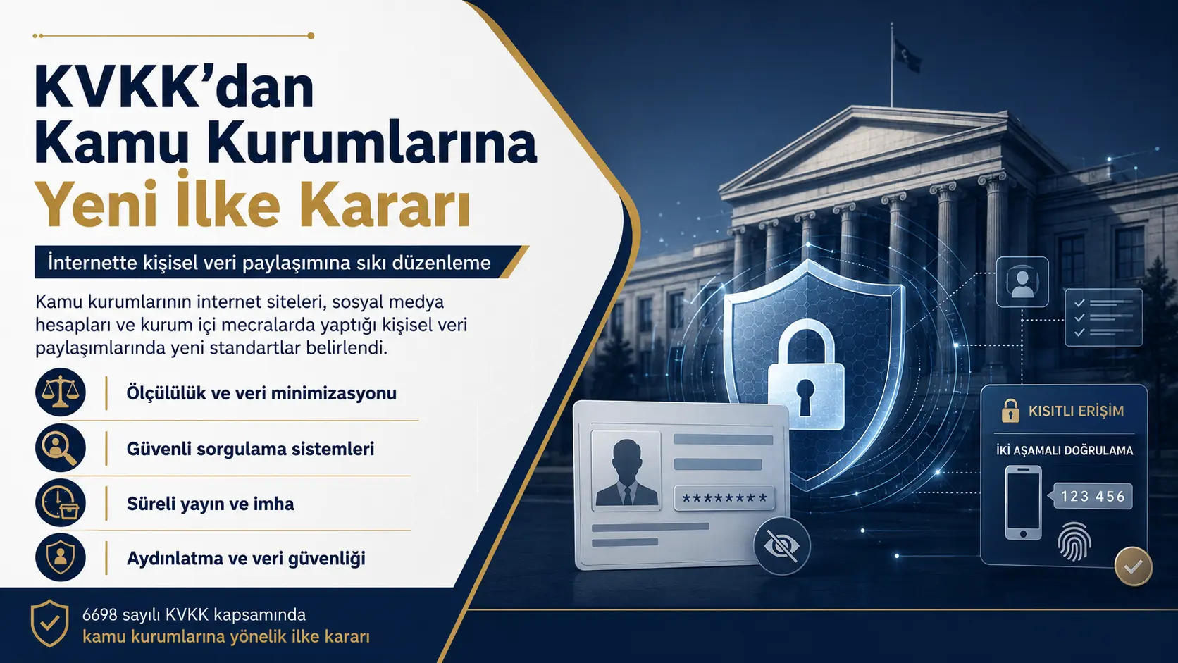 KVKK’dan Kamu Kurumlarına Kritik Veri Paylaşımı Kararı